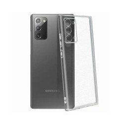 Capa de Silicone 360º para Samsung Galaxy Note 20 Transparente Capa de Silicone 360º para Samsung Galaxy Note 20 Transparente